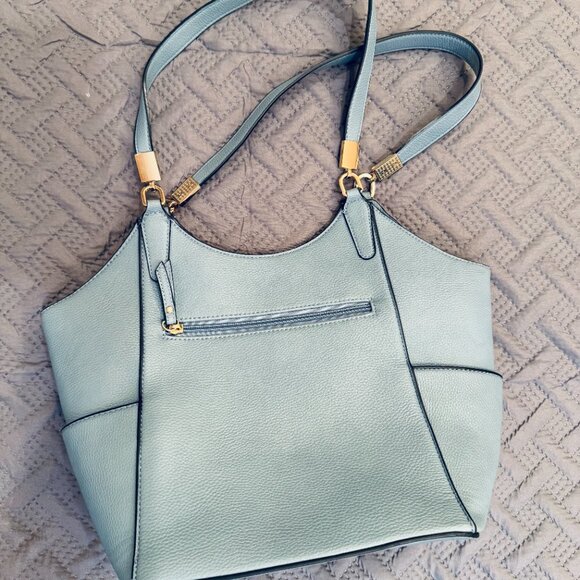 Eye Catching Blue Hobo Bag - Picture 2 of 2